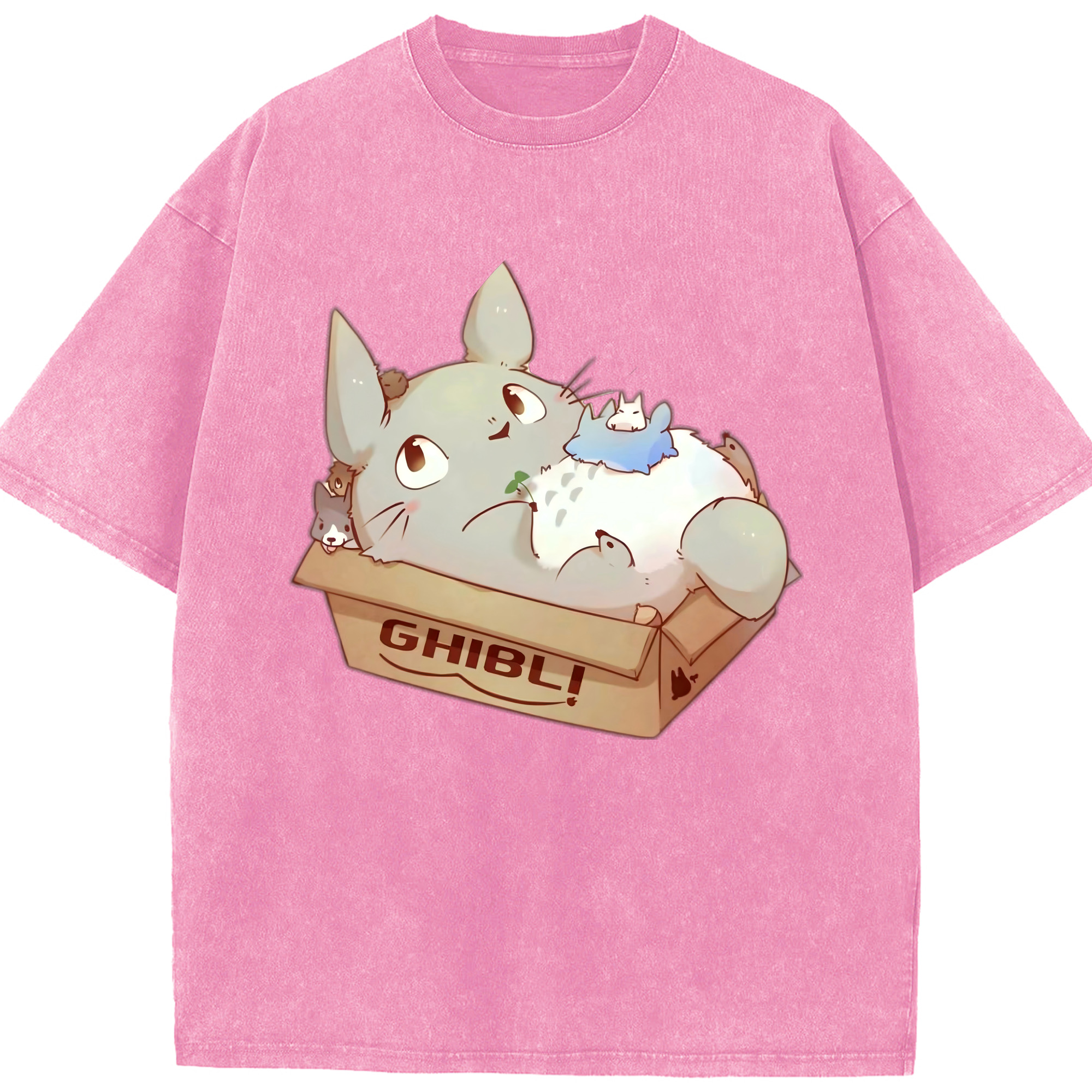 （画像用） となりのトトロ 草壁メイ 草壁サツキ My Neighbor Totoro Satsuki Kusakabe Mei Kusakabe 綿100% ヴィンテージ風 半袖Tシャツ（フロントプリント）